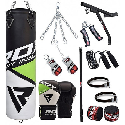 RDX 17PC HEAVY DUTY PUNCHING BAG & GLOVES SET-1